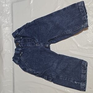 Wrangler Baby 12 Months Carpenter Denim Blue Jeans Used
